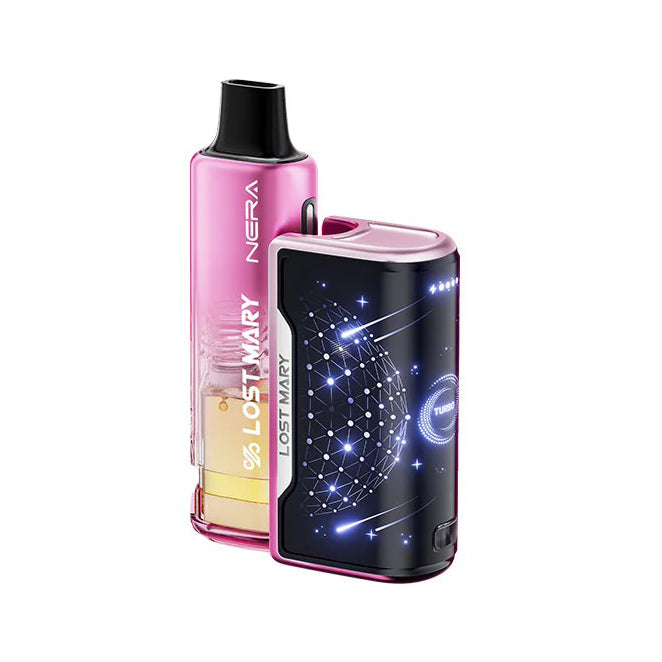 Lost Mary Nera Fullview 70K Kit Pink Lemonade Disposable Vape- Black Coral